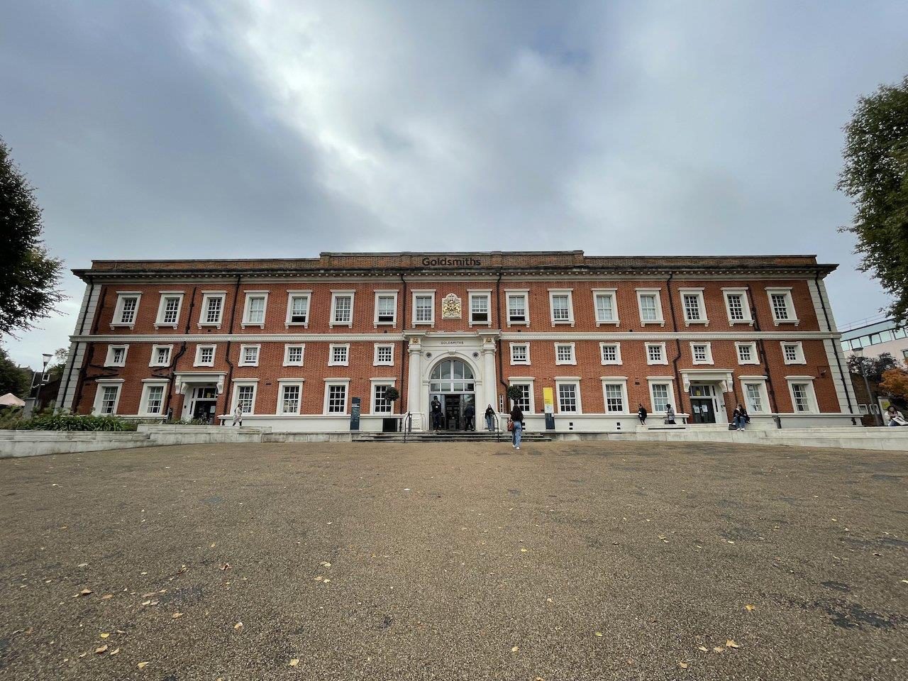 The main building at Goldsmiths, University of London