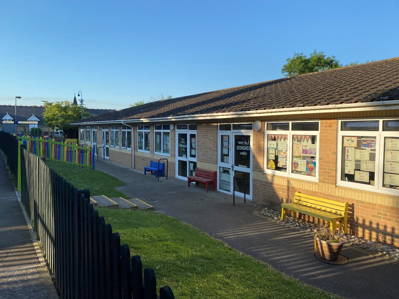 One of the school buildings at Minster in Sheppey